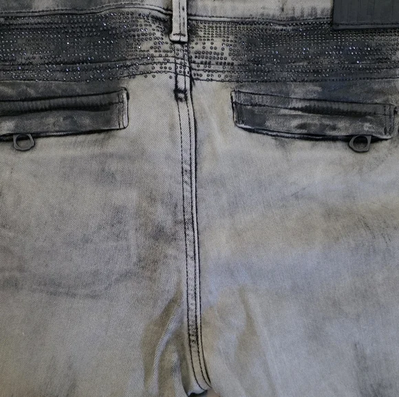 Replay Black and Gray Women's Skinny Jeans - Picture 6 of 7